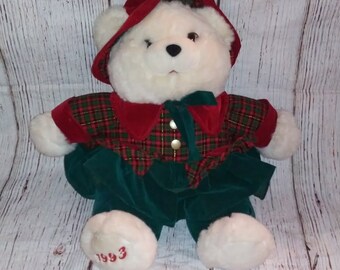 Kmart Christmas Dressed Bears 2022 Kmart Christmas Bear | Etsy