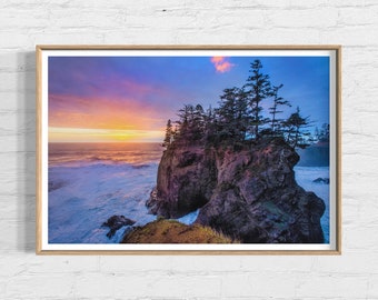 Oregon Coast Photography Print, Natural Bridges Print, Water Photography Prints, Fine Art Photography Nature, Water Wall Art, Ocean Wall Art