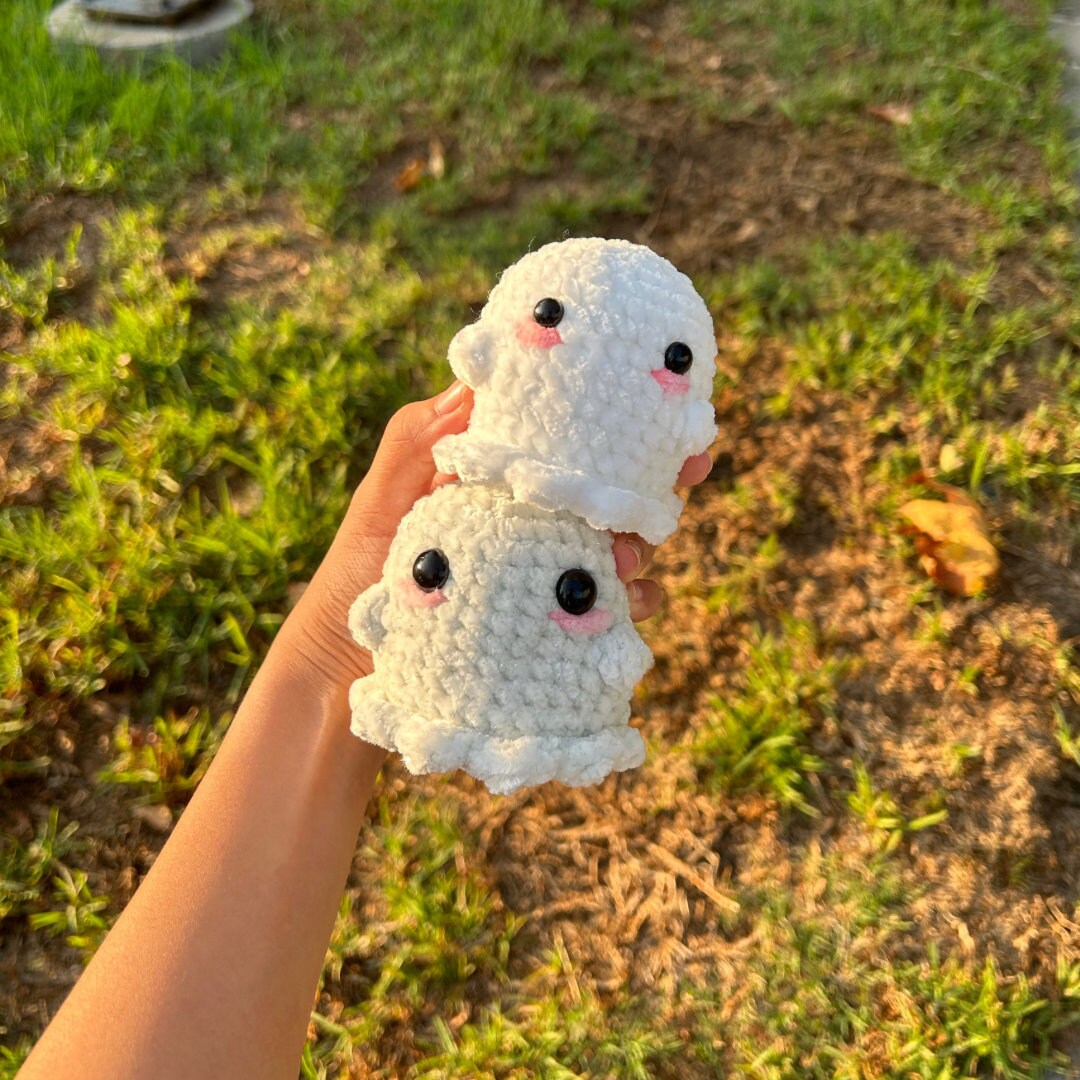 Crochet Chubby Ghost Pattern - Etsy