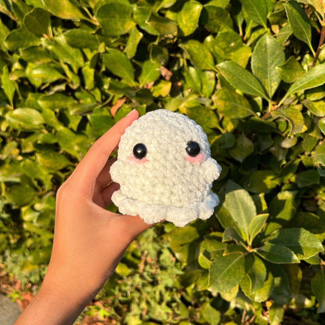 Crochet Chubby Ghost Pattern - Etsy