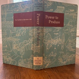 1960 Power To Produce: Das Jahrbuch der Landwirtschaft Hardcover-Buch