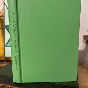 1961 - Livro Como escrever cartas para todas as ocasiões