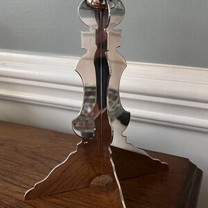 Swid Powell Silver Plate Candlestick by Robert Venturi Made in