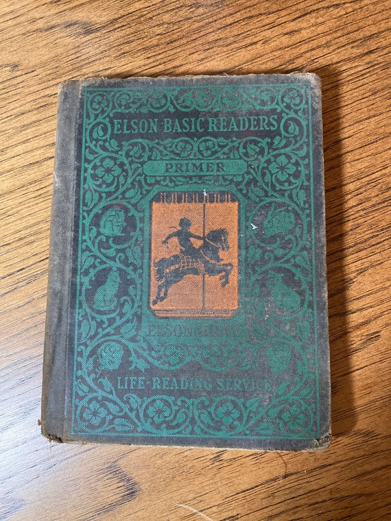 Antique Children's Primer Book - Etsy