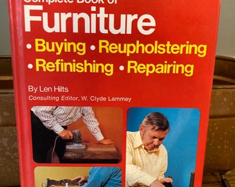 1976 — Popular Mechanics Complete Book of Furniture — Hardcover
