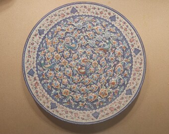 Mina plate, Enameling with miniature art