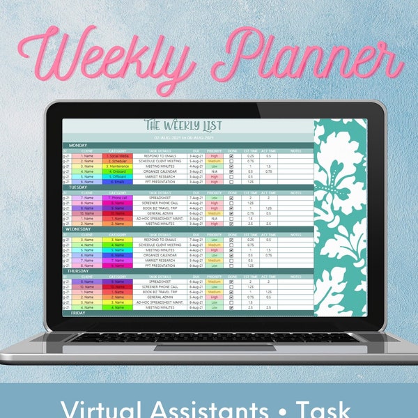 Personal Assistant Planner Etsy