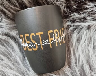 BEST FRIENDS mug with the names of friends 300ml (handleless)