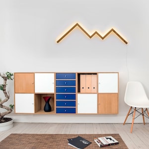 Alblicht 120 Wandleuchte als Berge | modernes & minimalistisches Design | Wandlampe