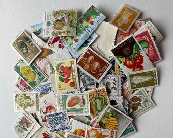 Topical Stamps - Fruit & Veggies