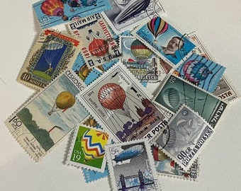 Topical Stamps - Balloons (20)