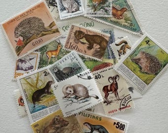 Thematische Stempel - Tiere (Nordamerika/Europa)