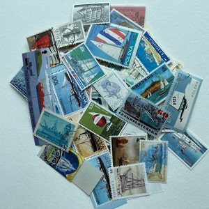 Topical Stamps -  Boats & Ships (25)
