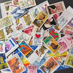 Authentic Unused Postage Vintage Mail Art Supply