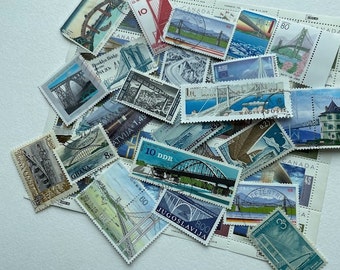 Topical Stamps - Bridges (25)