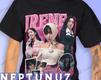 Irene Kpop T-Shirt: Red Velvet Retro Graphic Tee