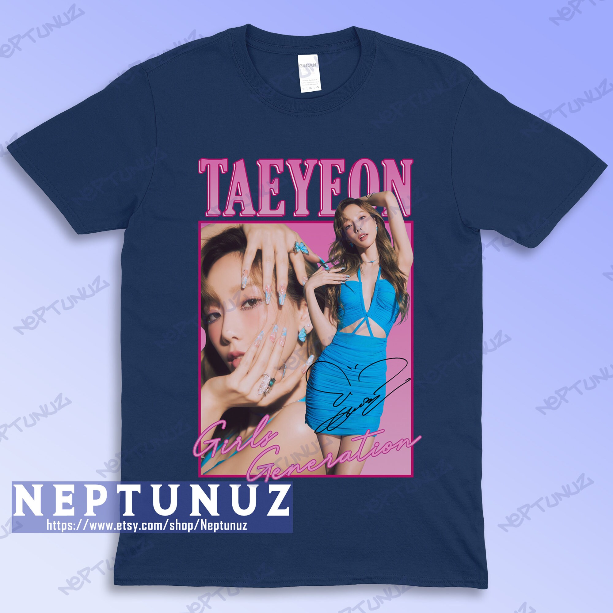 【LMR】TaeYeon着用★LOGO DRAWING LETTERING T-SHIRT(男女兼用) Taeyeon (special Edition) / T- Shirt Design (digital