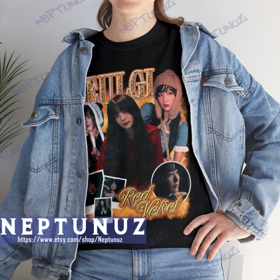 Seulgi Kpop T-shirt: Red Velvet Girlband Vintage Graphic Tee