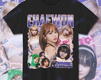 CHAEWON Shirt Kpop Girlband Music Vintage Retro Aesthetic