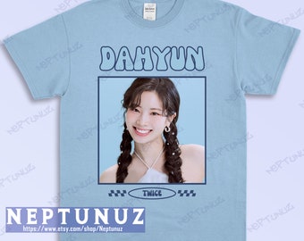 Dahyun Kpop T-Shirt, Twice Retro Graphic Tee