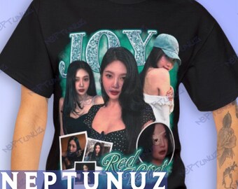 Joy Graphic Tee, Red Velvet Kpop Shirt, Vintage Style