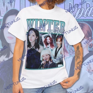 Chemise kpop, t-shirt d&#39;hiver, t-shirt homme femme vintage style esthétique rétro Girband musique