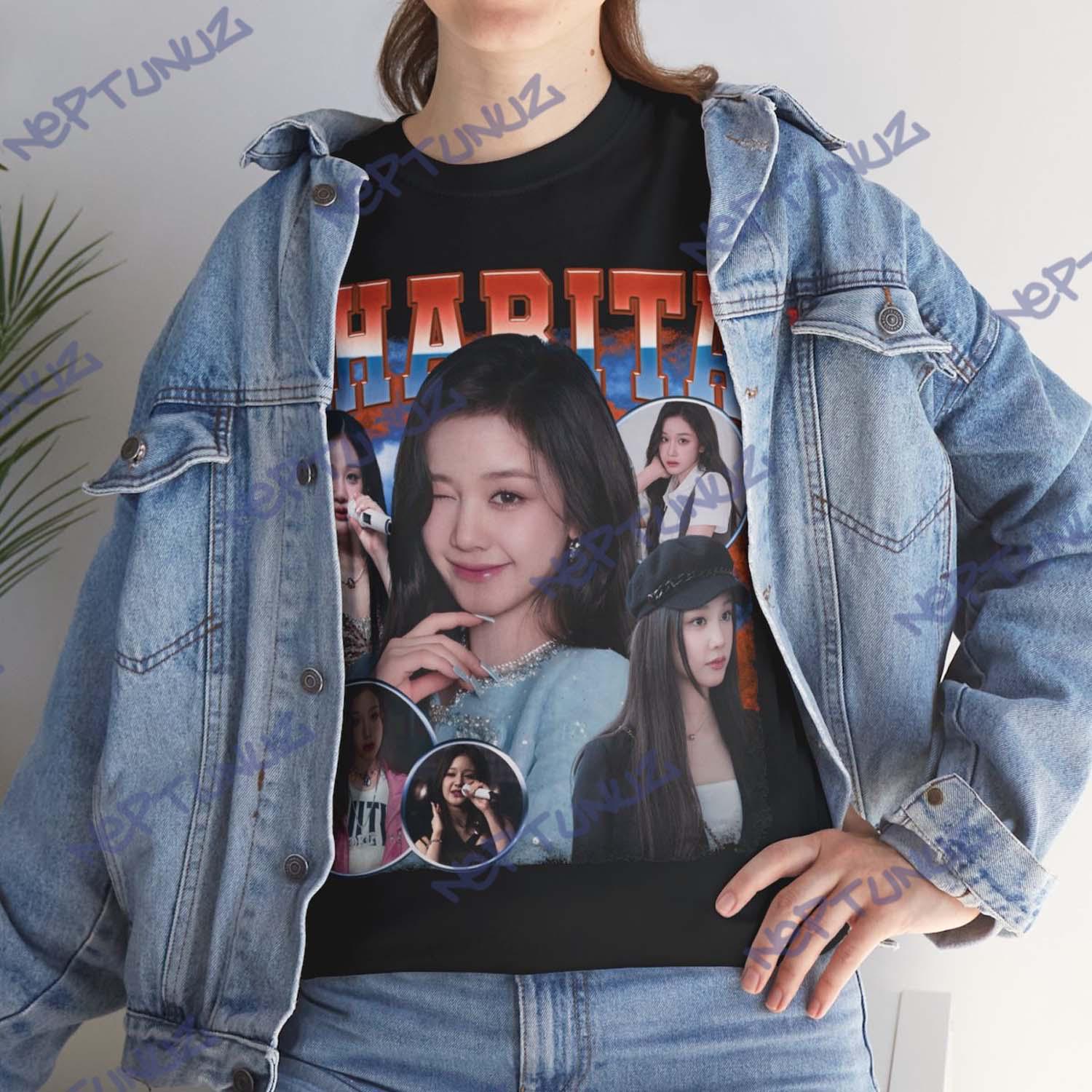 Chemise PHARITA Kpop Boyband Musique vintage Rétro Esthétique Style Graphique Hommes Femmes T-shirt