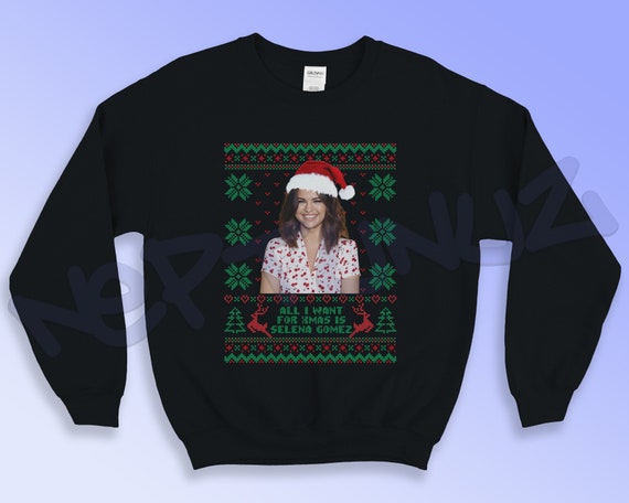 Selena christmas sweater sale