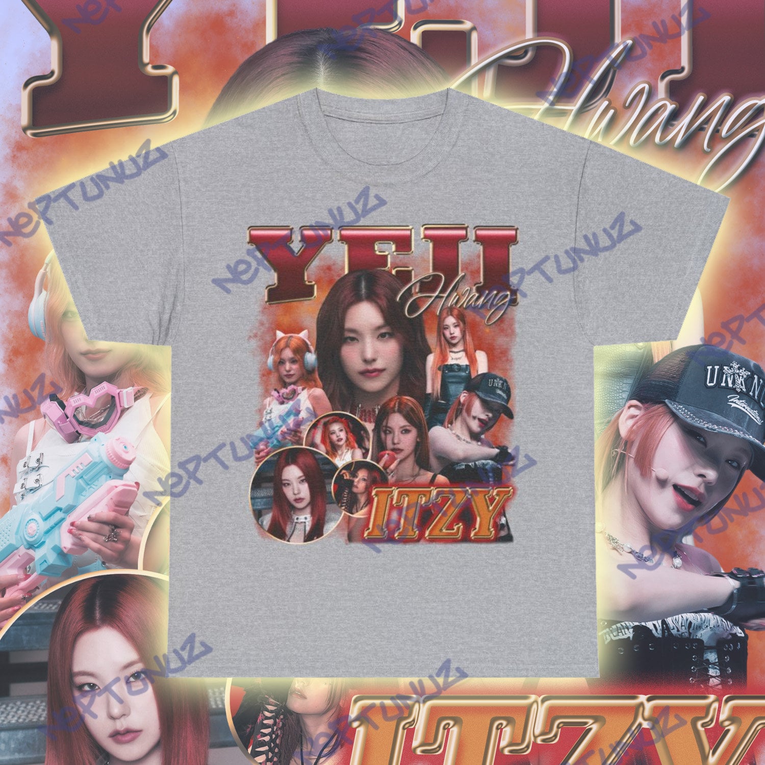 YEJI Shirt Kpop Boyband Music Vintage Retro Aesthetic Graphic Style Men Women T-Shirt