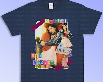 Red Velvet Seulgi Kpop T-Shirt, Retro Music Tee