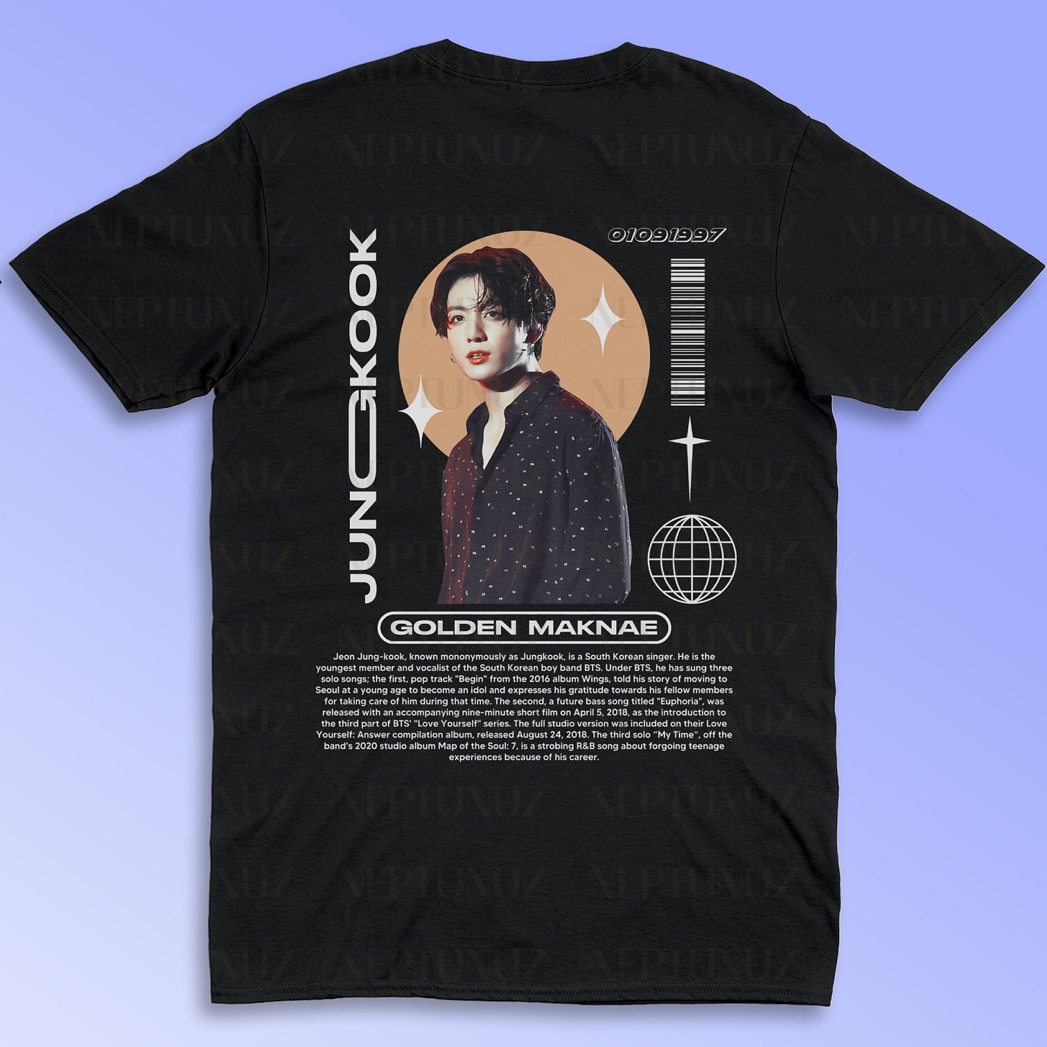 BTS JUNGKOOK GOLDEN tシャツ 未使用品】BTS JUNG KOOK GOLDEN Tシャツ