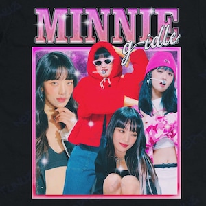 Kpop Shirt, Minnie T-Shirt,  Girband Music Vintage Retro Aesthetic Style Men Women Tee