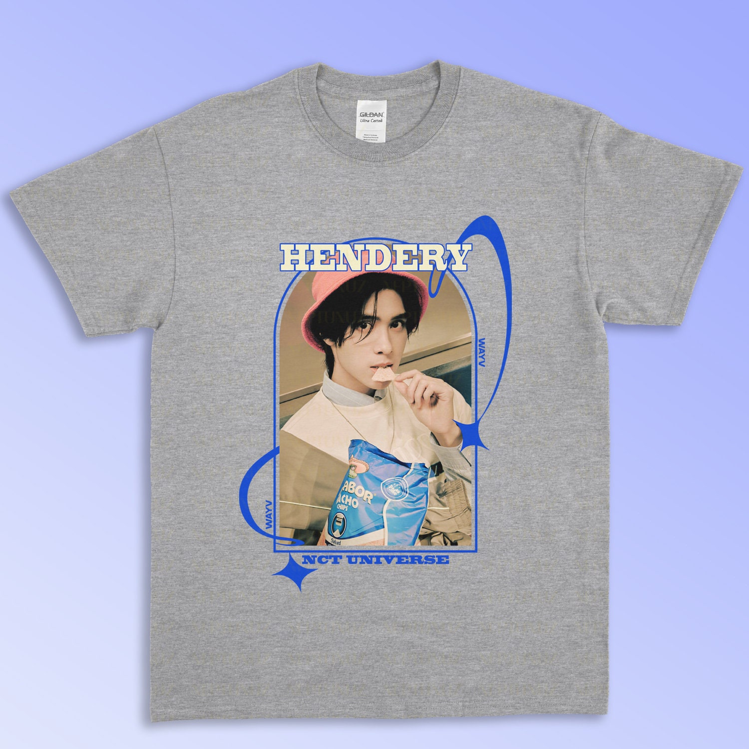 Hendery Shirt Wayv Universe Kpop Boyband Music Vintage Retro Rustic