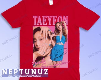 TAEYEON(少女時代) Tシャツ【2枚セット】 少女時代 テヨン TAEYEON LTMS Letter盤 韓国盤 CD トレカ