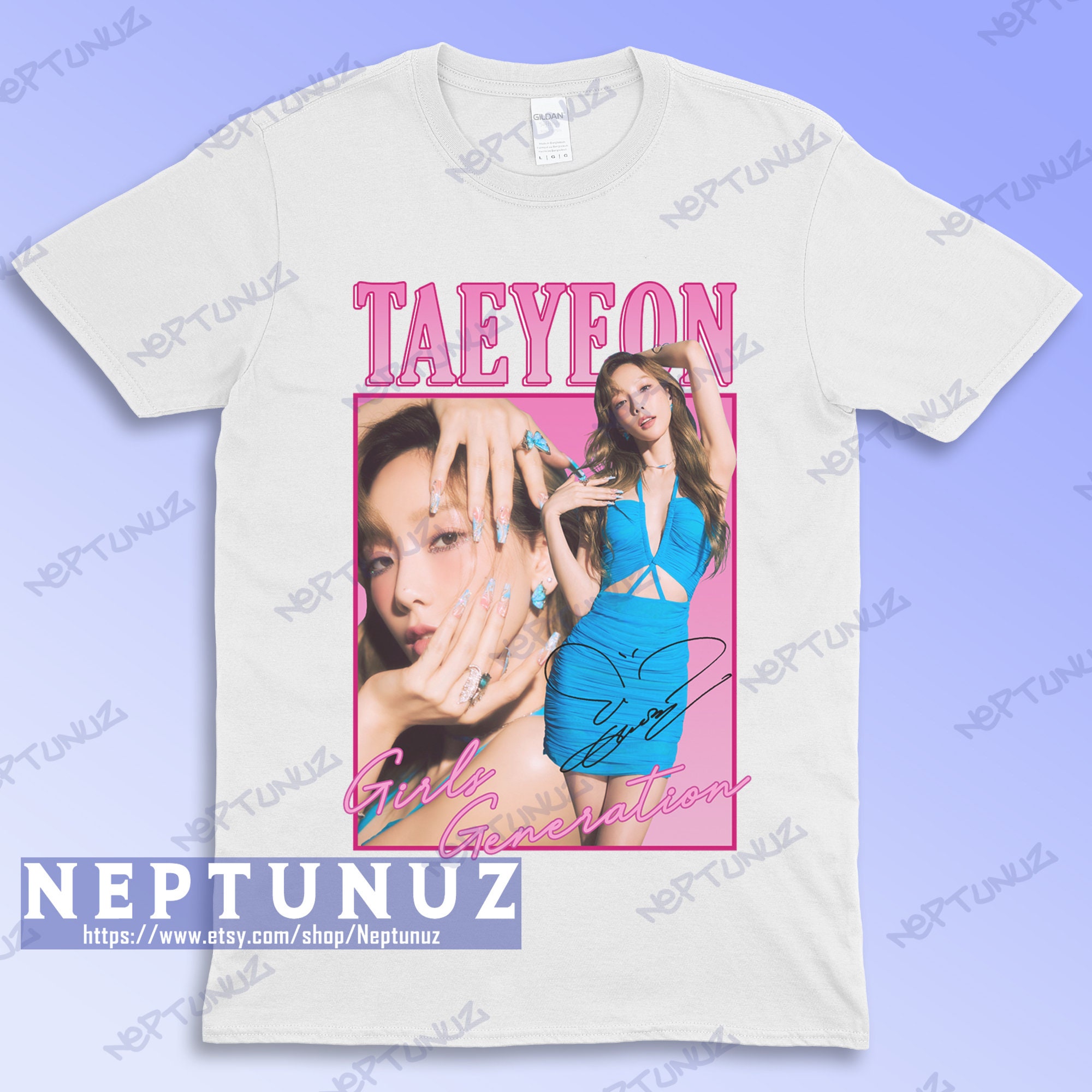 テヨン 少女時代 'sone TAEYEON Tシャツ ホワイト 白