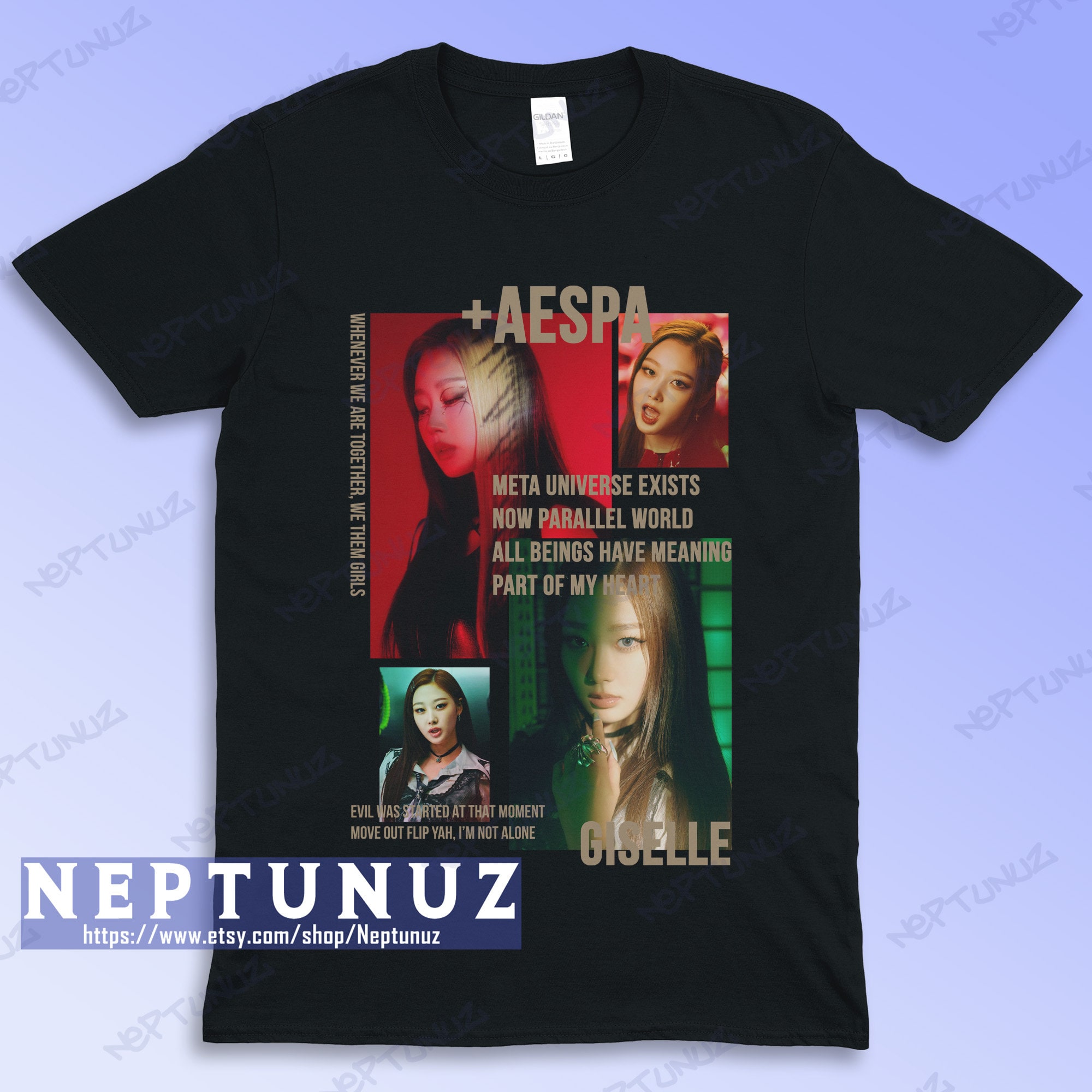 aespa Armageddon ポップアップ　T シャツ　ジゼル aespa Armageddon popup Tシャツ ジゼル - メルカリ