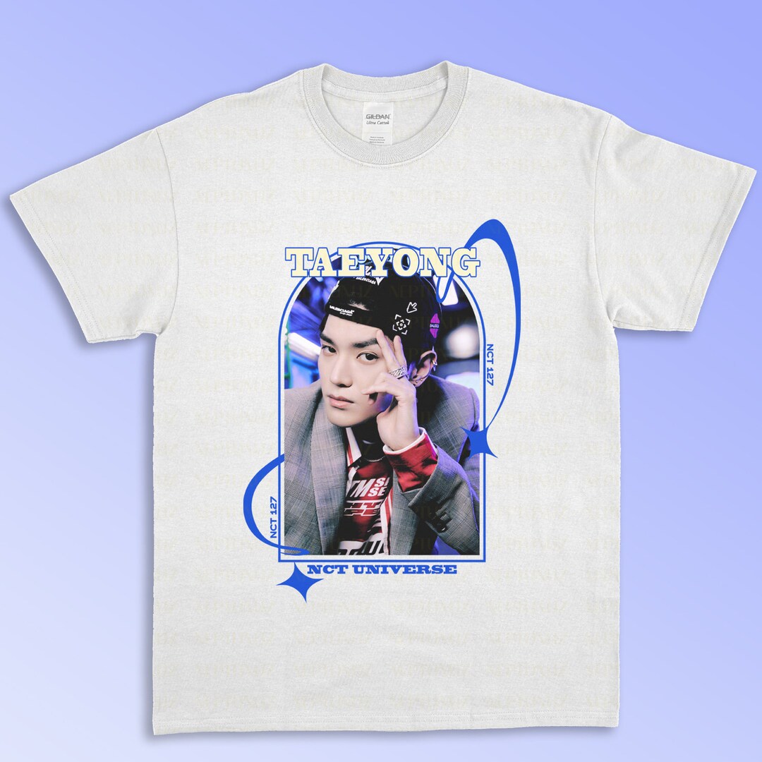 Taeyong Shirt SM Universe 127 Kpop Boyband Music Vintage Retro Rustic