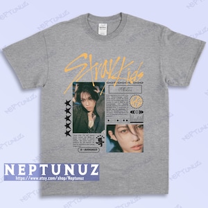FELIX  Shirt, Kpop Tshirt, Boyband Music Vintage Retro Aesthetic Graphic Style Men Women Tee