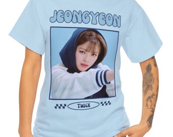 Jeongyeon Kpop T-shirt: Twice Girlband Retro Graphic Tee Ready to