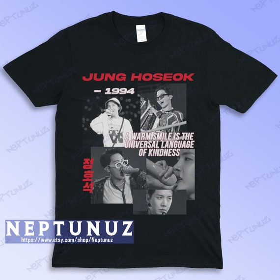 Jung Hoseok Vintage Style Tee: Kpop Music Shirt