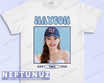 Nayeon Kpop T-Shirt, Twice Girlband Music, Retro Graphic Tee