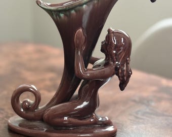 Vintage Lady Vase
