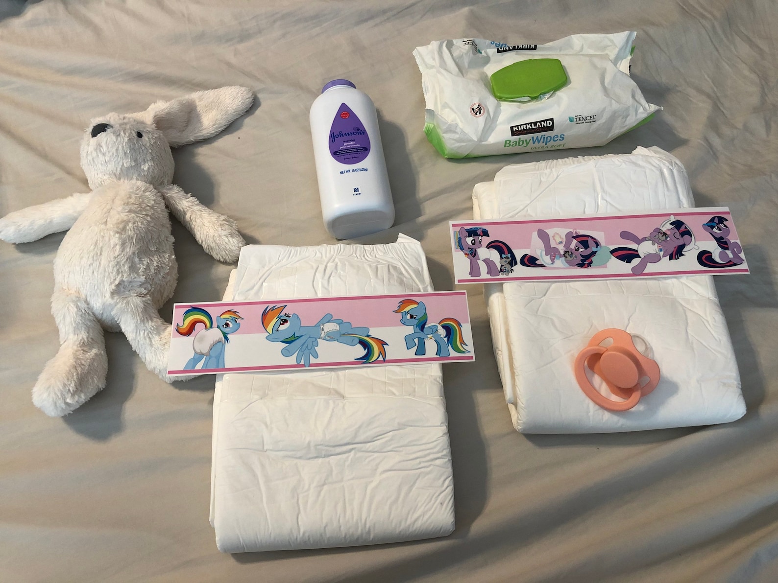 ABDL Baby Girl Character Diaper Tapes Etsy