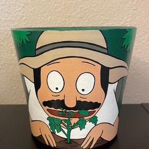 Medium Custom Flower Pot - Bob’s Burgers