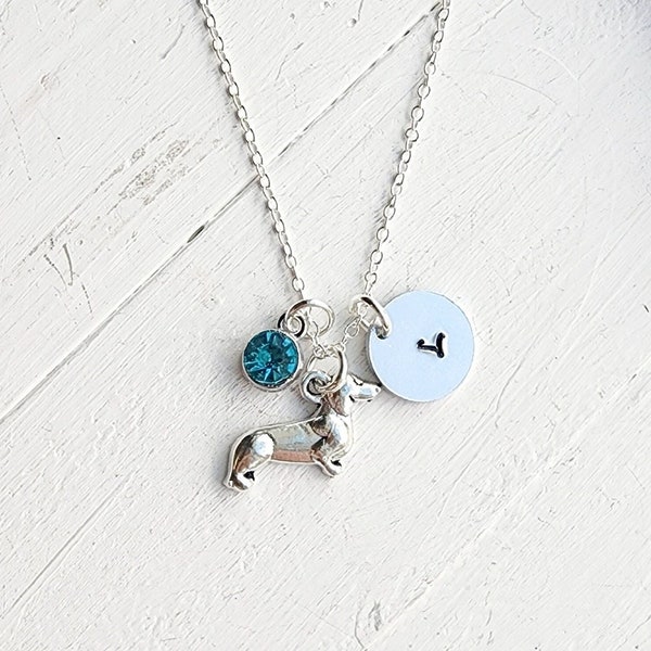 Dachshund Necklace-Personalized Dog Necklace- Chiweenie Necklace-Dog Mom Jewelry-Dog lover gift-Weiner Dog Necklace for Her