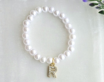 Pulsera de propuesta para la niña de las flores - Pulsera de boda para la niña de las flores - Agradecimiento a la niña de las flores - Regalo para niñas pequeñas