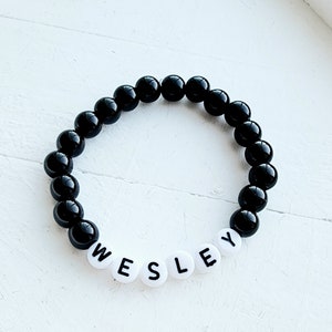 Boys Name Bracelet-Big Brother Gift-Kids Bracelet-Gift for Boys-Birthday Gift for Him-Dad and Son Gift