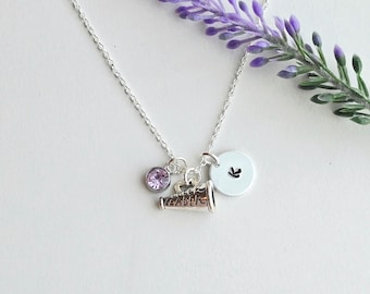 Cheerleader Necklace-Megaphone Necklace-Cheer necklace for girls-Cheer Team Gift-Cheer gifts for girls-Cheer Coach Gift