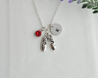 Ballet Dance Necklace for girls-Personalized Dance Lover Gift-Ballet Recital Gift