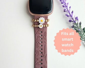 Watch Band Charms-Smart Watch Charms-Watch Accessories-Gift for Women-Smart Watch Jewelry-Charm for Watch Band-Beaded Watch Charms